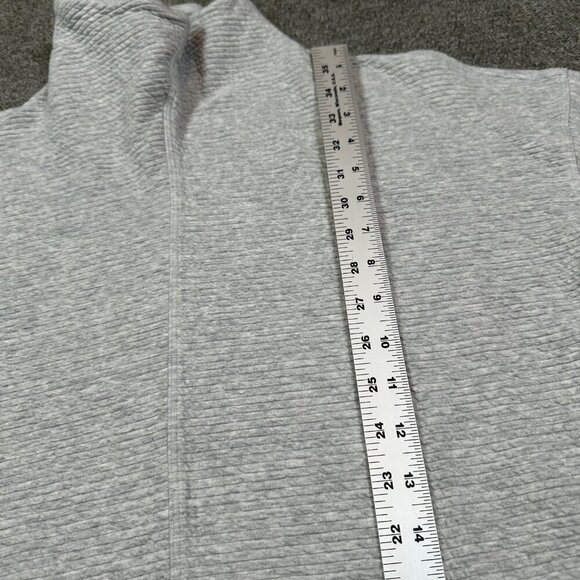 Lululemon Call for Cozy Mini Dress Heathered Core Ultra Light Grey Size 4 - Picture 7 of 8